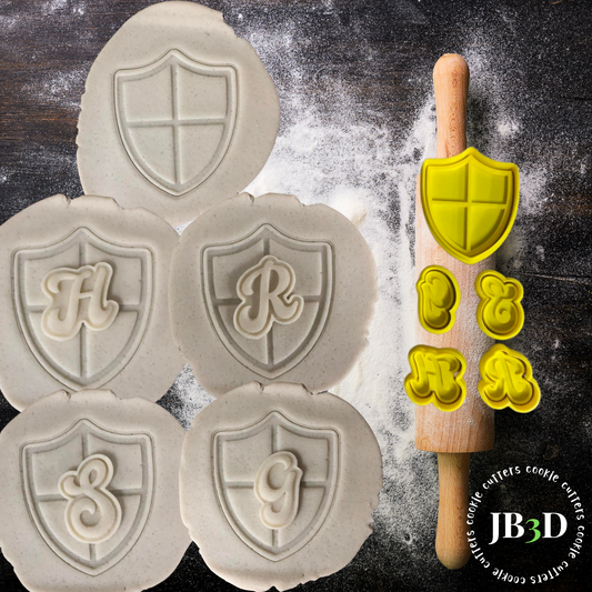 Harry Potter SHIELD HOUSES - Cutters/Debossers