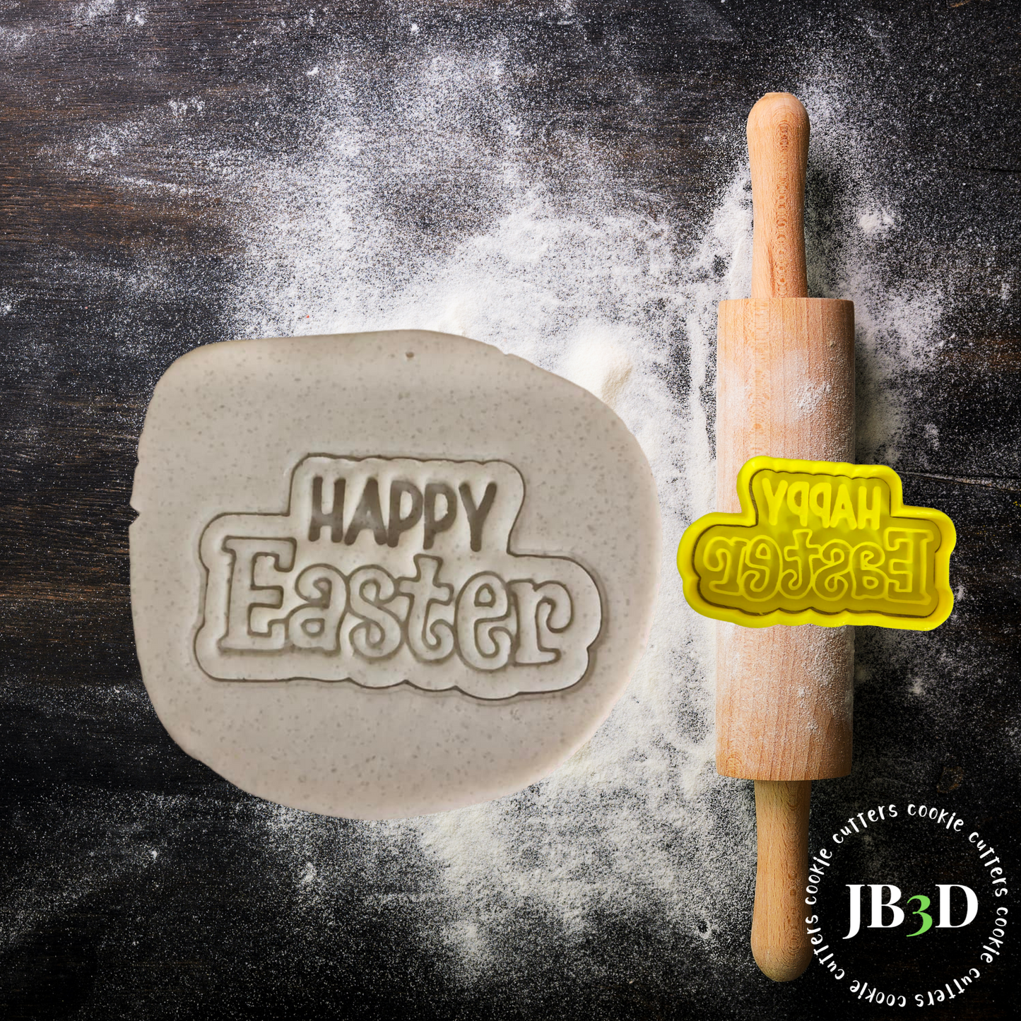 Happy Easter Cutter/Stamp