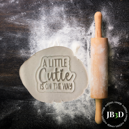 A little cutie is on the way - Cutter/Embosser