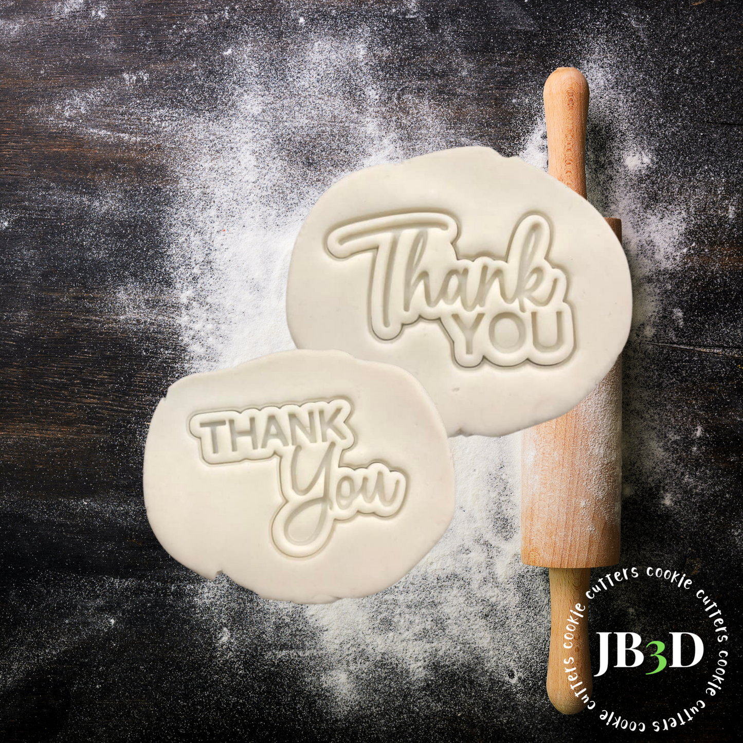 Thankyou - 2 designs Cutter/Embosser