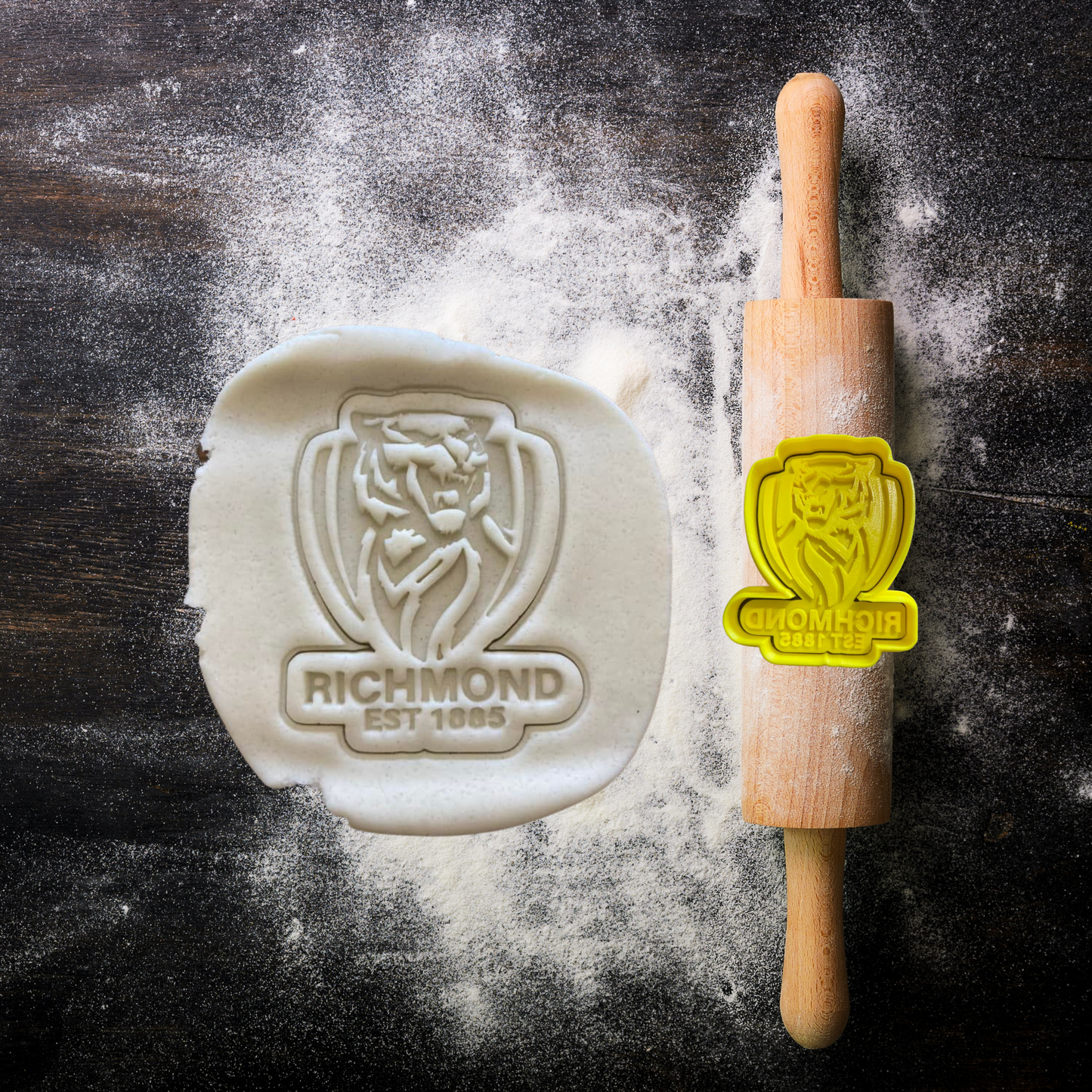 Richmond Tigers Cookie Cutter / Embosser Stamp