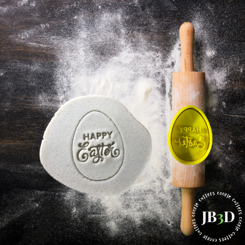 Happy Easter Egg - Cutter/Embosser