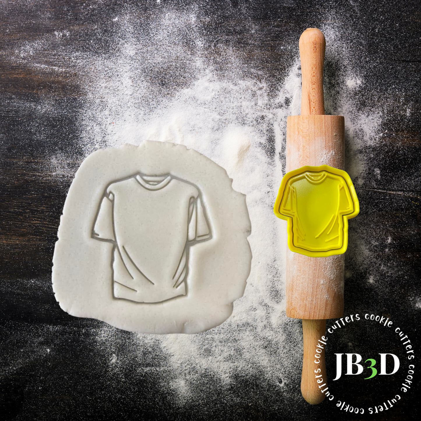 T-SHIRT Cookie cutter/Embosser