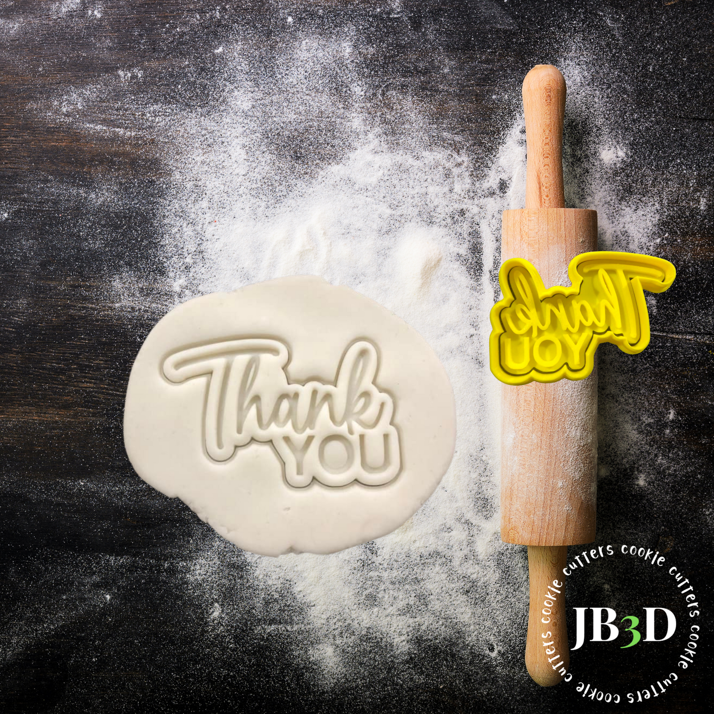 Thankyou - 2 designs Cutter/Embosser