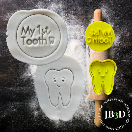 My first tooth Cookie Cutter Set