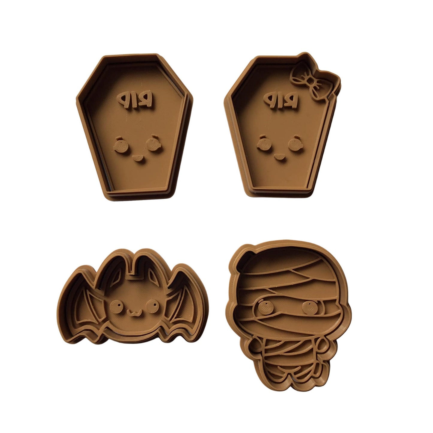 HALLOWEEN SET 2 Cookie Cutters & Stamps