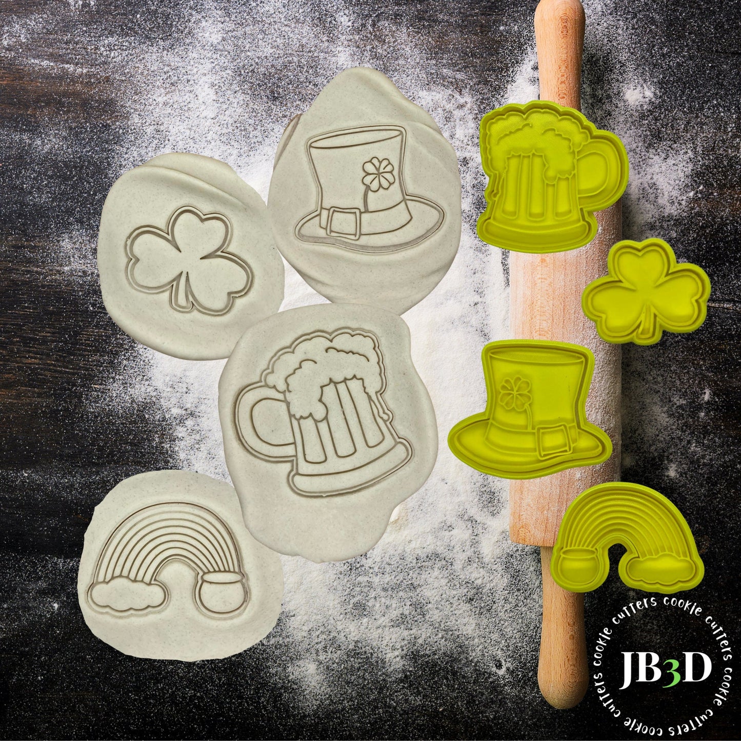 IRISH St PATRICKS day Cutter Embosser SET or Singles