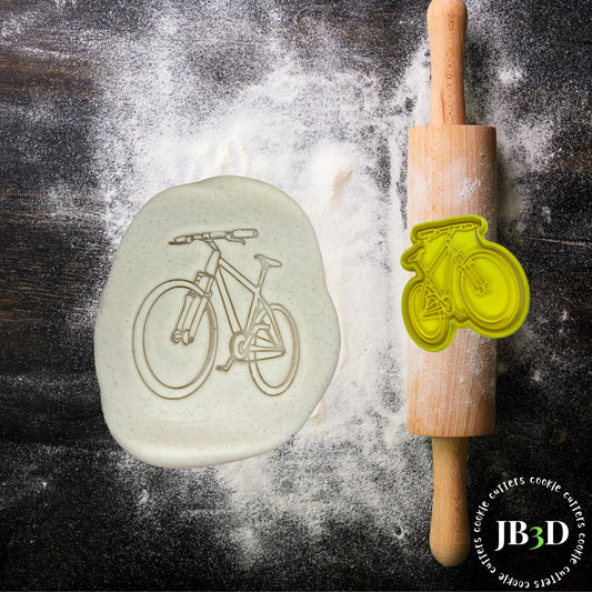 BIKE Cookie Cutter & stamp