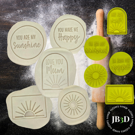 YOU ARE my SUNSHINE Mothers Day Stamps/Cookie Cutters