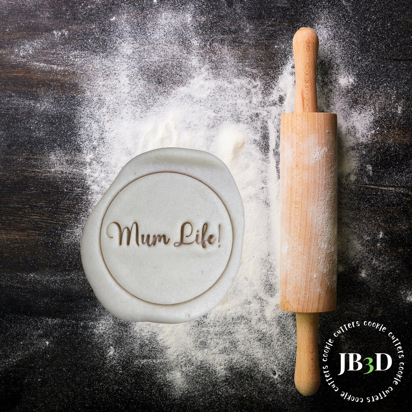 MUM LIFE  Mothers Day Cookie Stamp