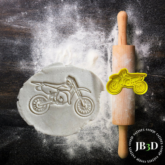 DIRT BIKE   Cookie Cutter and embosser